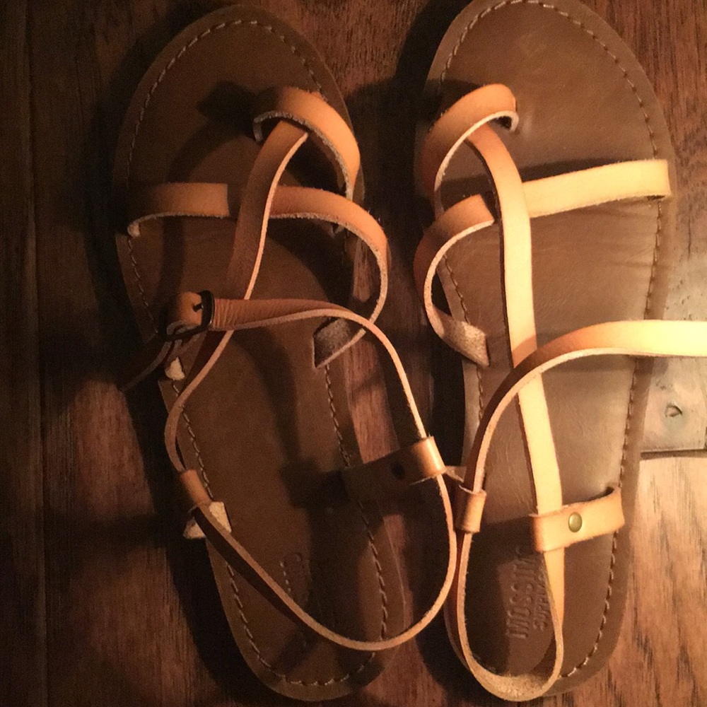 Light brown strappy sandals !Open to ALL offers!